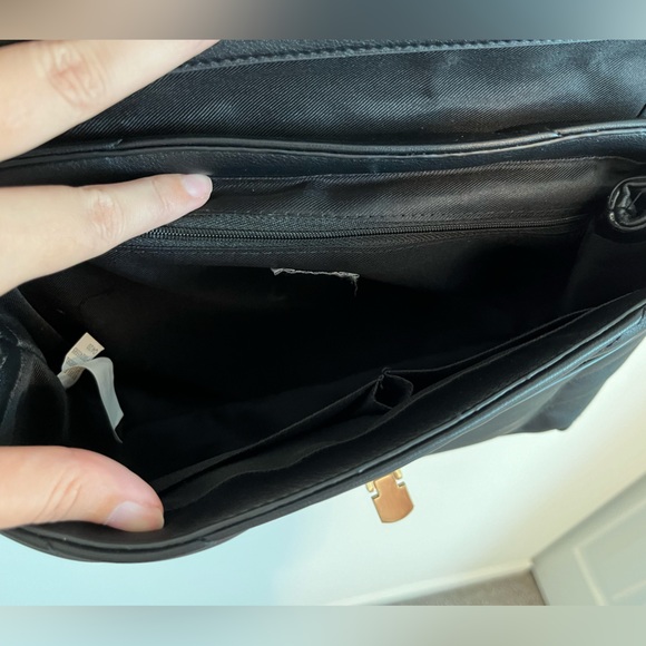 NWT A New Day Balack and Golf Hardware Purse Crossbody - Picture 5 of 8